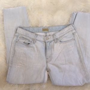 MOTHER Straight leg Denim: Size 27